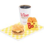 Bojangles Sausage Egg & Cheese Biscuit Combo