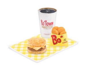 Bojangles Sausage Egg & Cheese Biscuit Combo