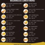 Bojangles Lunch Menu