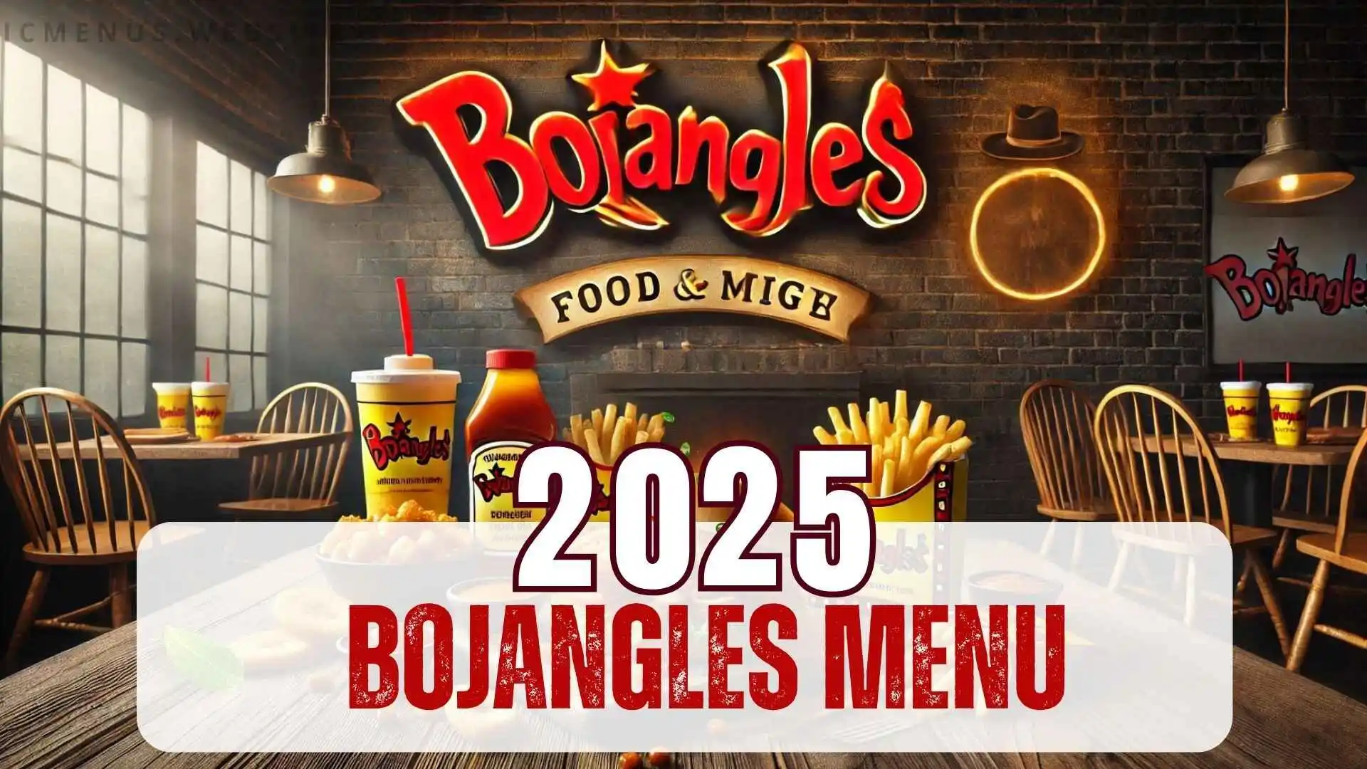 Bojangles Menu 2025